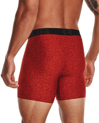 Under Armour Charged Cotton Stretch Boxerjock 2-Pack Youth X-Small Red